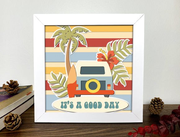 Bringing Positivity to Your Craft Space: A Deep Dive into the It's a Good Day 3D Shadow Box