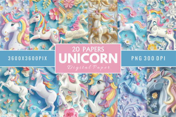Evaluating the 3D Unicorn Digital Paper Bundle for Creative Projects