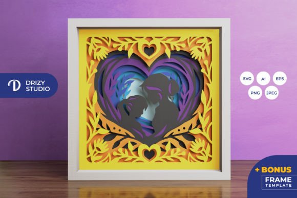 Evaluating the Mom and Baby Girl 3D Shadow Box for Home Decor and Gifting
