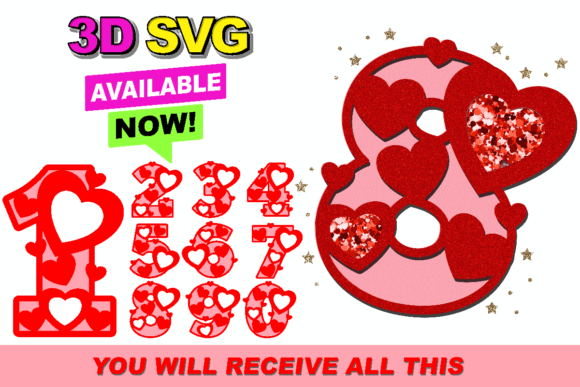 Numbers 3D SVG: A Practical Guide to Crafting, Cutting, and Creating